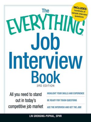 cover image of The Everything Job Interview Book